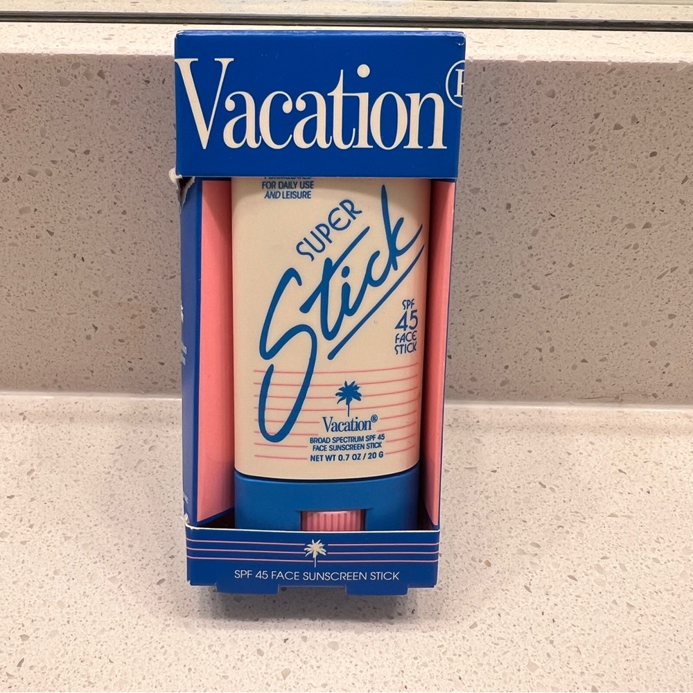 NEW VACATION Super Stick SPF 45 Face Sunscreen